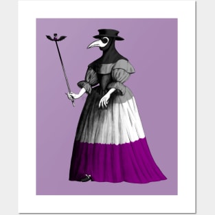 Ace lady plague doctor Posters and Art